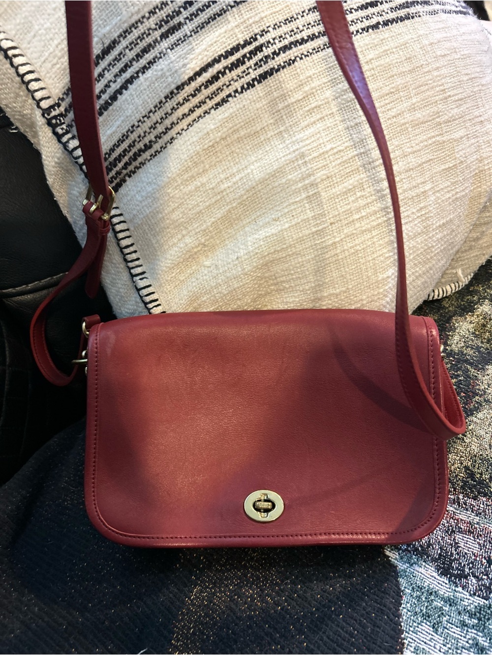 Authentic Coach 9755 penny pocket purse